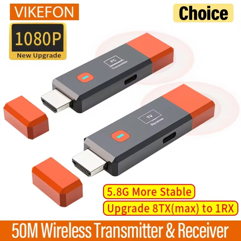 Home Cinema Wireless - محول فيديو لاسلكي متوافق مع HDMI