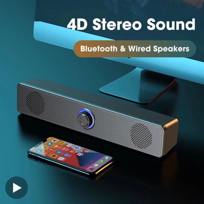 مكبر صوت موسيقي للكمبيوتر سلكي - مراجعة Home Cinema Tv وسعره