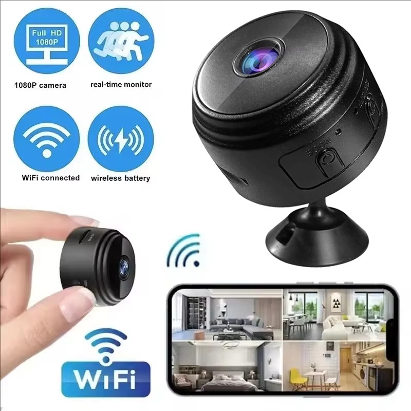 كاميرات A9 ميني بدقة 1080P مع  - مراجعة Home Cinema Wireless وسعره