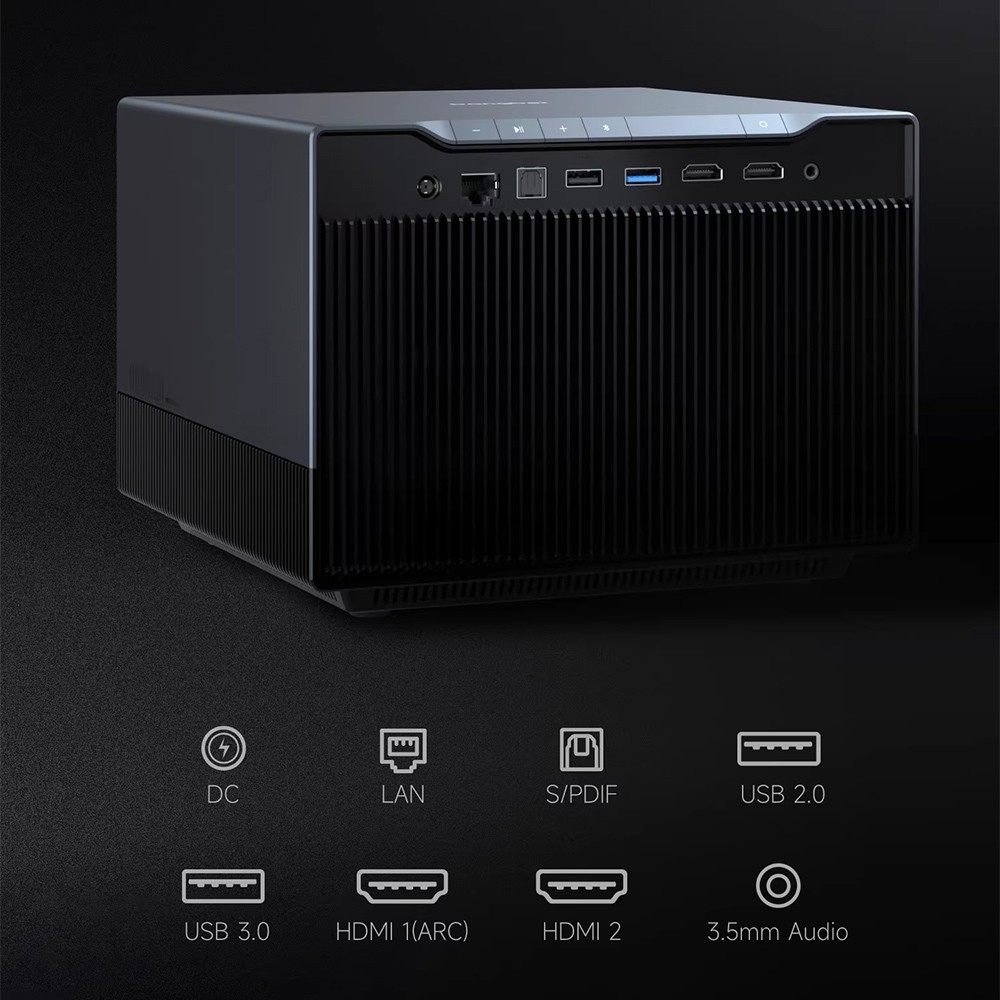 جهاز عرض دانجبي F6 DLP بدقة 4K - مراجعة Audio Home Cinema وسعره