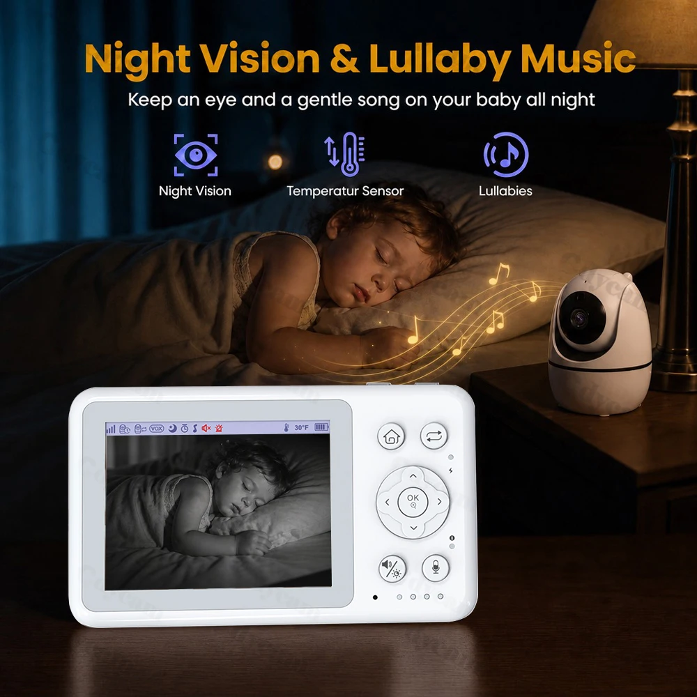شاشة LCD لجهاز مراقبة الأطفال  - مراجعة Home Cinema Wireless وسعره
