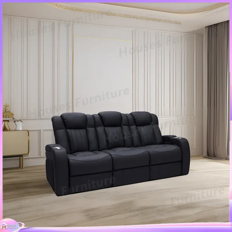 كرسي استرخاء جلدي للمسرح المنز - مراجعة Home Cinema Chairs وسعره