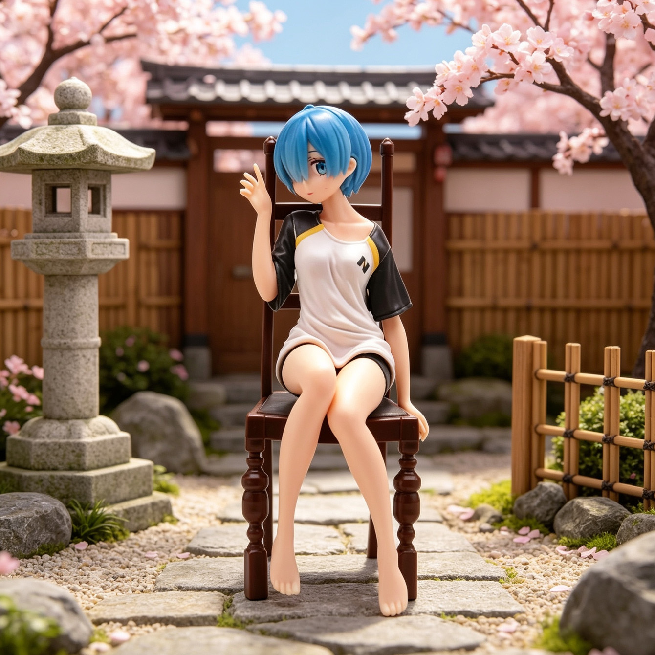 تمثال ريم - من سلسلة Re:Zero S - مراجعة Home Cinema Chairs وسعره