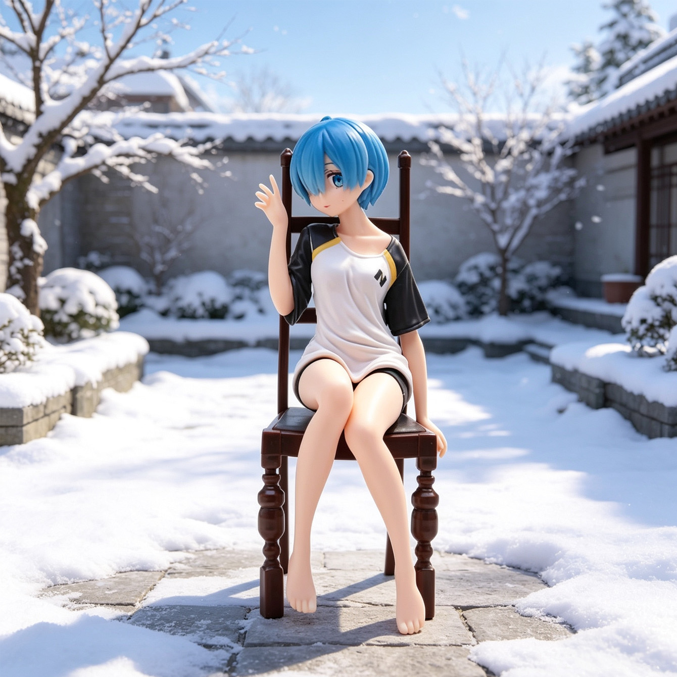 تمثال ريم - من سلسلة Re:Zero S - مراجعة Home Cinema Chairs وسعره